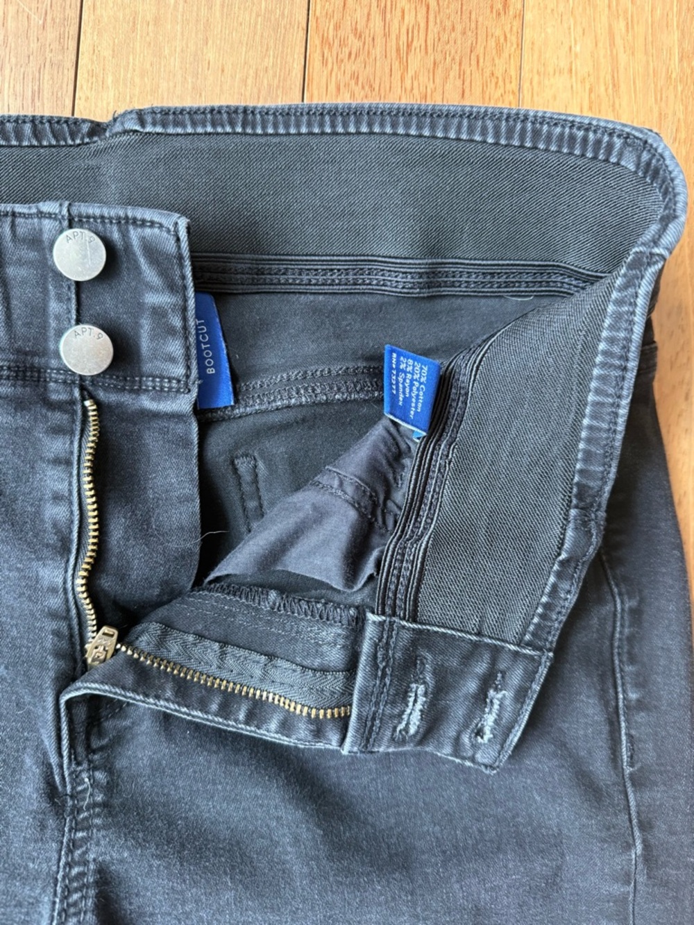 Women's Apt. 9° Tummy Control Bootcut Jeans - Picture 8 of 13